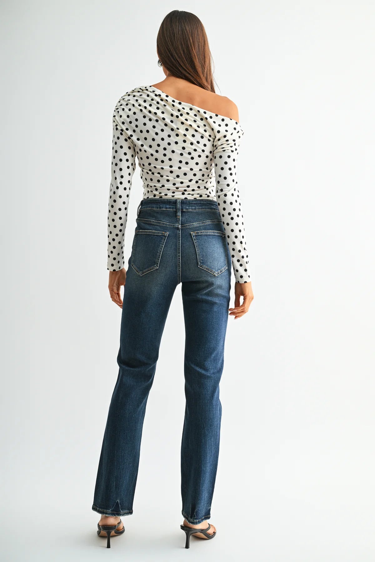 Mica High Rise Super Soft Straight Leg Denim