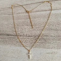 Blessed Radiance Cross Necklace