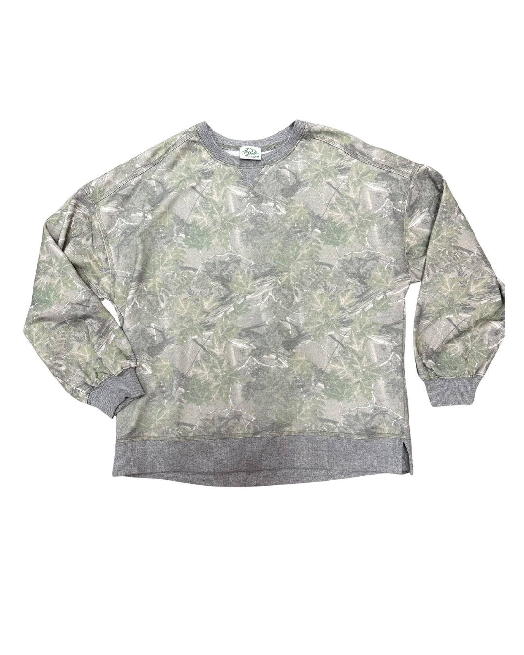 Foliage Camo Crew Neck