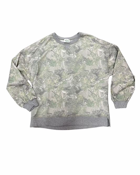 Foliage Camo Crew Neck