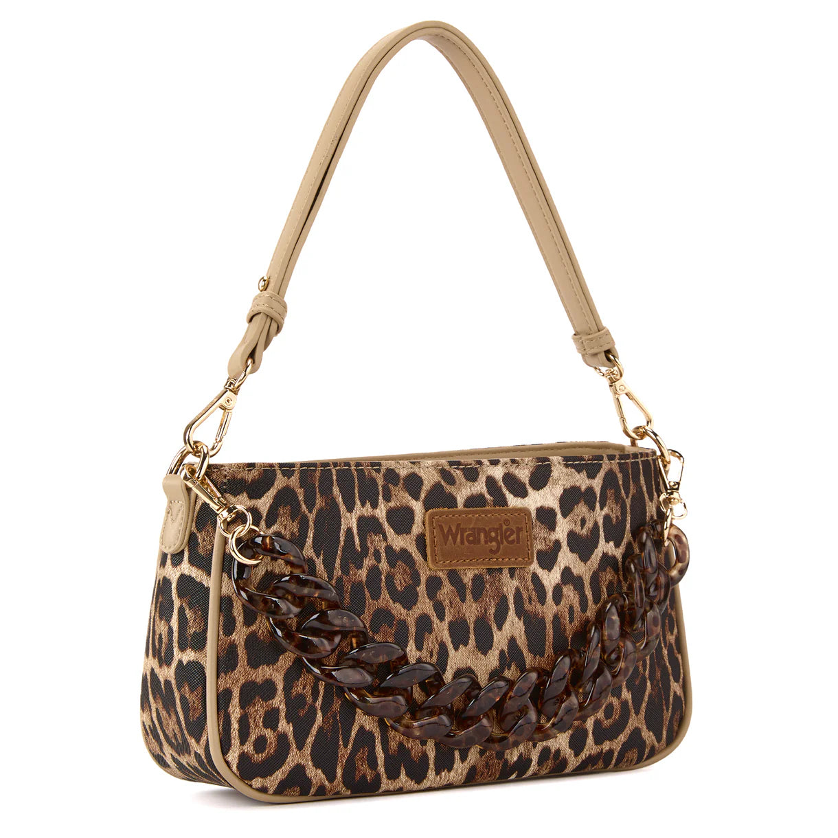 Leopard Print Shoulder Bag
