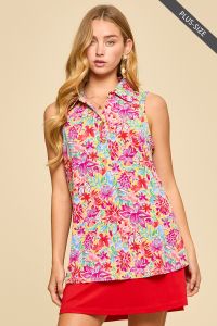 Coastal Blossom Tank